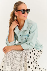 Her Rules denim jacket